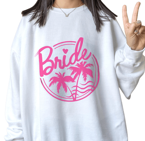 Bachelorette Sweatshirt. Malibu Bride Unisex Pullover. Gift | Etsy