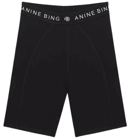 ANINE BING Carly Bike Short - Black
