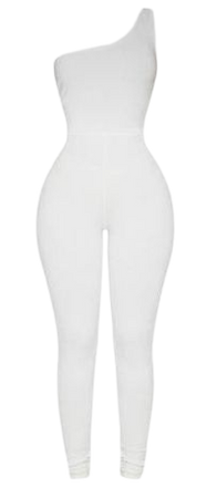 white jumpsuit