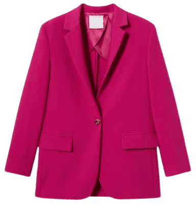 Peak lapel suit blazer - Women | Mango USA