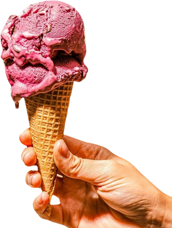 blueberry ice cream