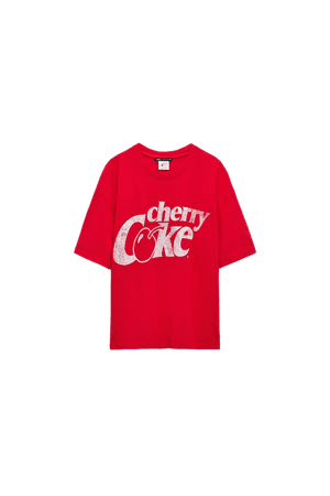 CHERRY COKE ®COCA-COLA T-SHIRT | ZARA United States