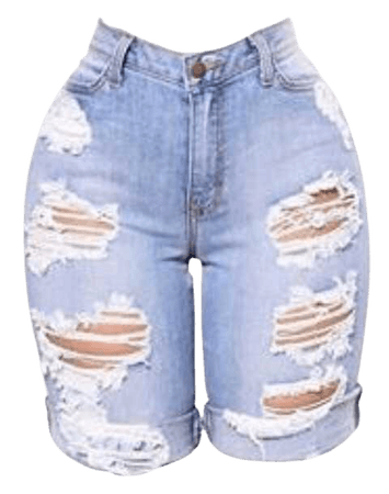 rip jean shorts