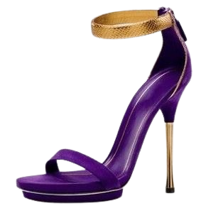 purple gucci shoes