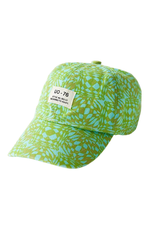 UO Printed Baseball Hat | Urban Outfitters