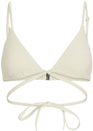 Jonathan Simkhai Harlen Wrap Bikini Top | INTERMIX®