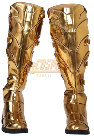 gold armor boots