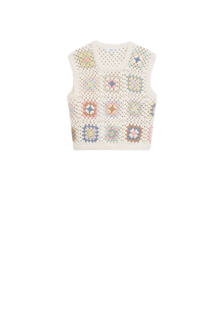 Crochet crop top - Women | Mango USA