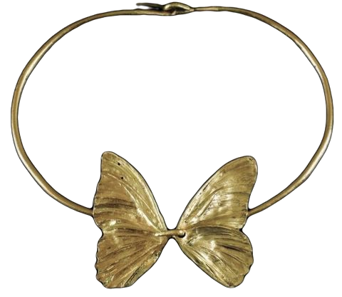Gold necklace vintage