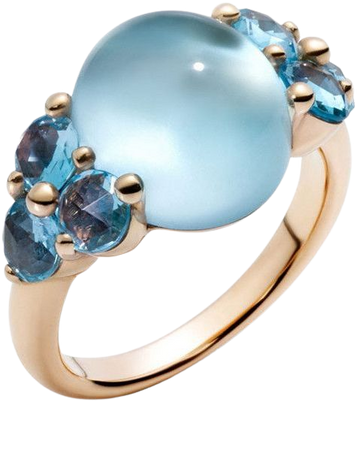 Light Blue Stone Ring