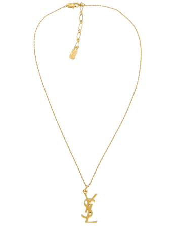 YSL necklace gold