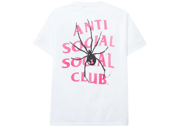 pink anti social social club spider