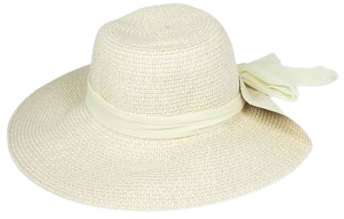 Ladies Laundry Asymmetric Marled Straw Sun Hat with Constrast Color Scarf - Walmart.com