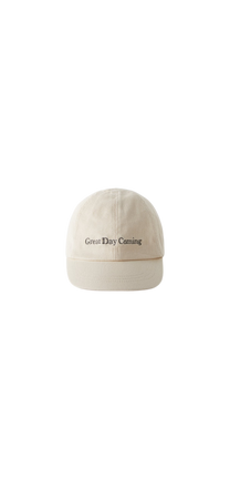Zara cream cap