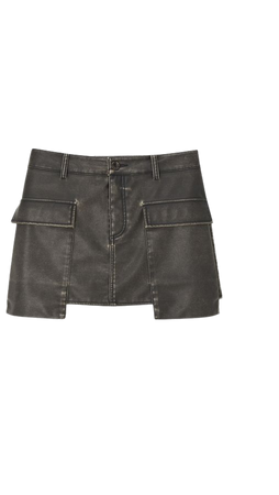 Cargo mini skirt with oversize pockets - pull&bear