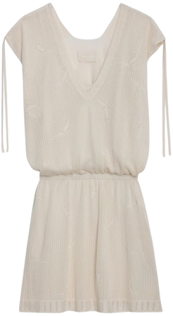 Alanis Dress dress beige women | Zadig&Voltaire
