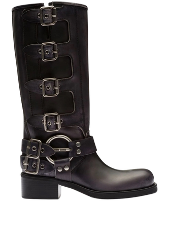 miumiu buckle boots