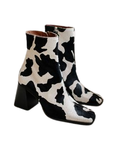 Cow Print Shoes