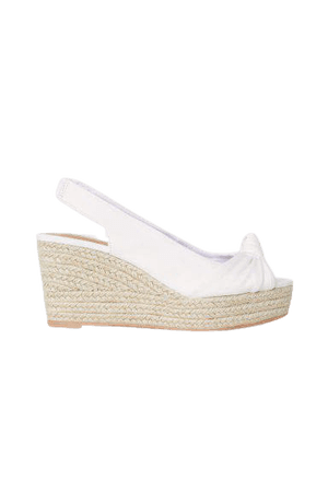 Wedge-heel Sandals - White