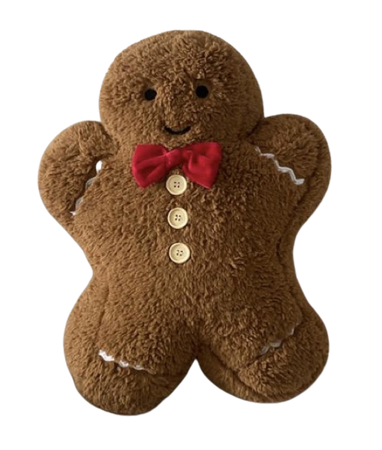 @darkcalista christmas gingerbread pillow png
