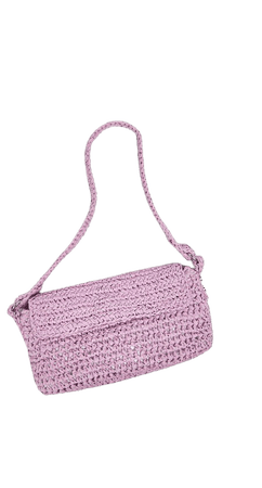 Braided paperbag-style shoulder bag - pull&bear