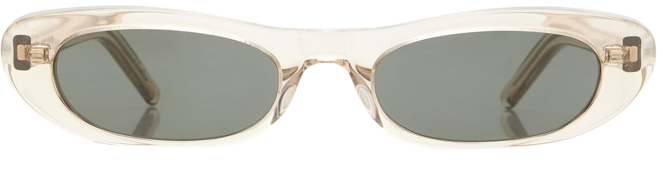 Oval Acetate Sunglasses By Saint Laurent | Moda Operandi
