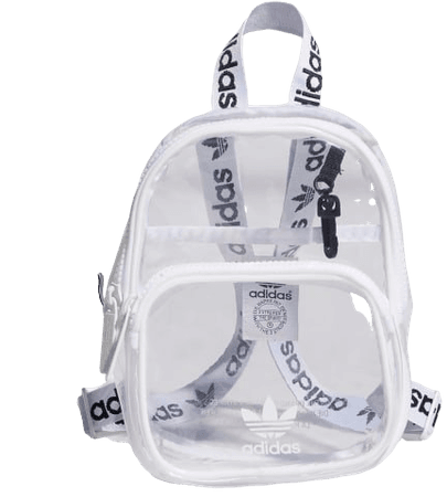 adidas Clear Mini Backpack - White | adidas US