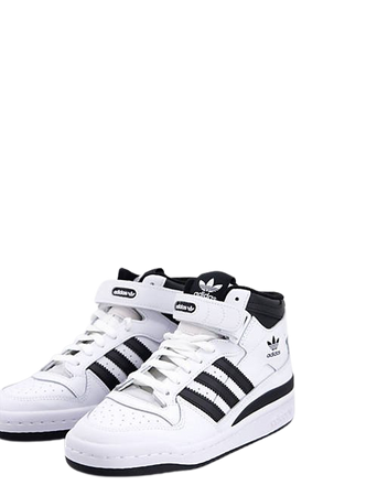 adidas Originals Forum Mid sneakers in white and black | ASOS