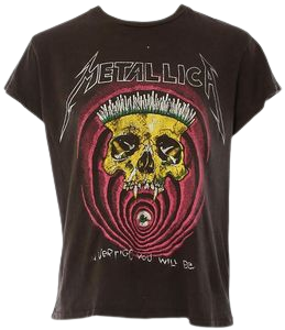 Metallica Band Shirt PNG