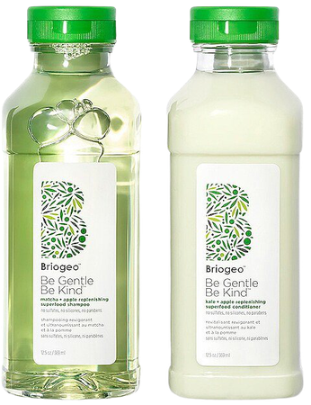 Superfoods Apple, Matcha And Kale Replenishing Shampoo And Conditioner Duo