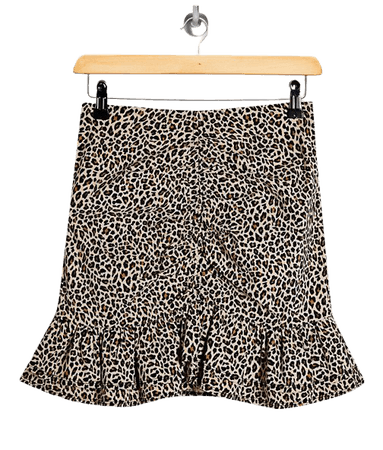 Topshop Tall bengaline ruched mini skirt | ASOS