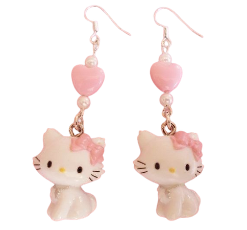 >*•Hello Kitty earrings•*<