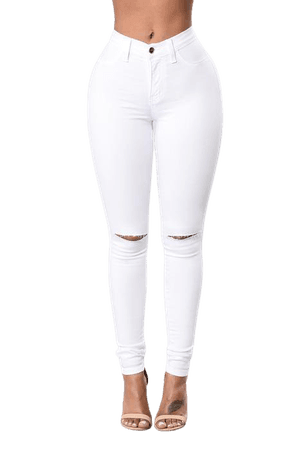 Canopy Jeans - White, Jeans | Fashion Nova