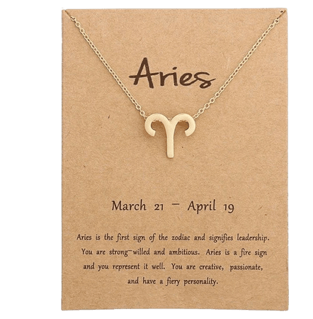Aries pendant