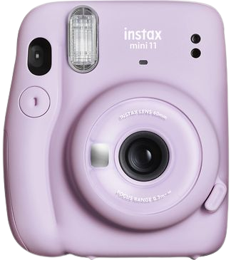 Light purple Polaroid camera