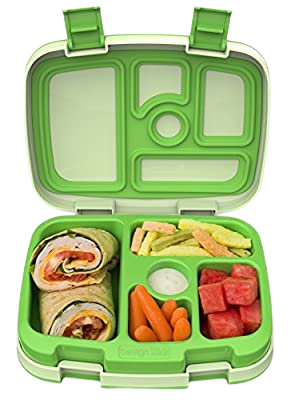 Amazon.com: Bentgo Kids Childrens Lunch Box - Bento-Styled Lunch Solution Offers Durable, Leak-Proof, On-the-Go Meal and Snack Packing (Purple): Kitchen & Dining