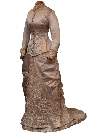 Victorian bustle dress