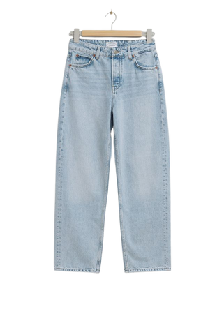 Relaxed-Fit Tapered Jeans - Light Blue - Tapered - & Other Stories US