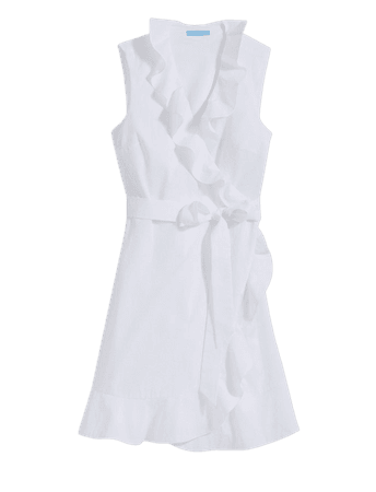 Reba Wrap Dress in Seersucker – Draper James