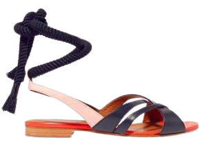 + Roksanda Marlene Color-block Leather Sandals