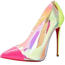 iridescent red bottom louboutin heels - Google Search