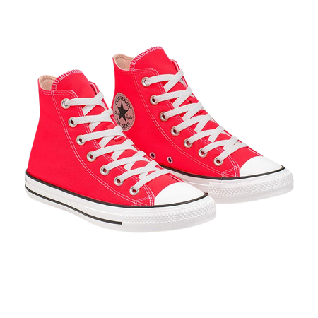Chuck Taylor All Star Seasonal Colours High Top in Bright Crimson | Converse.ca