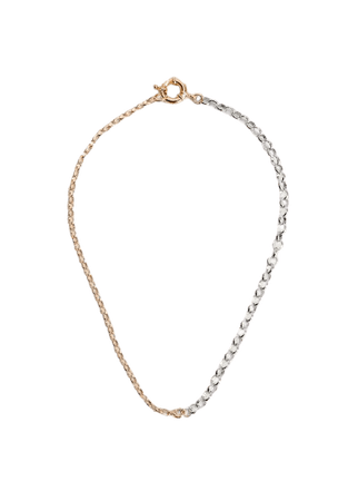 Mixed chain necklace - Women | Mango USA gold