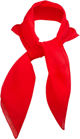 Skeleteen Chiffon Head Neck Scarf - Red Classic Retro Sheer Square Head Scarves Handkerchiefs Handbag Ties for Women and Girls at Amazon Women’s Clothing store