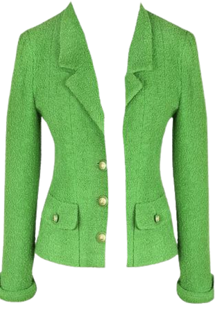 Chanel green jacket
