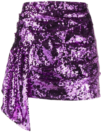 sequin embellished skirt