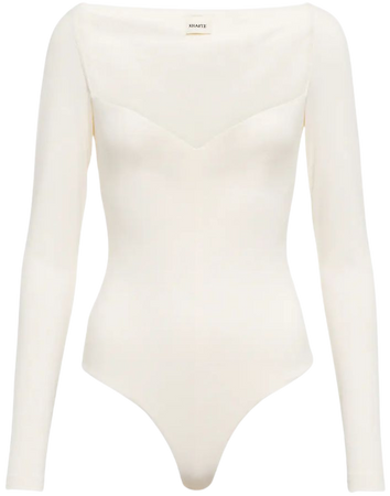 Khaite - Cotton jersey bodysuit | Mytheresa