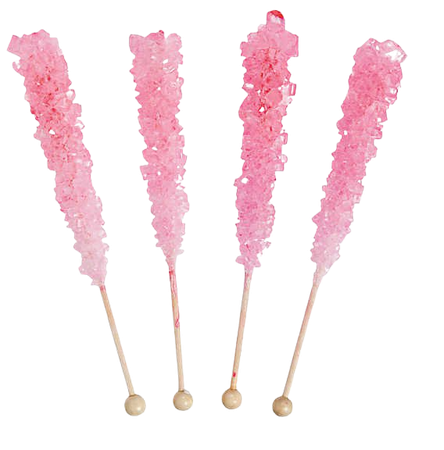 pink rock candy