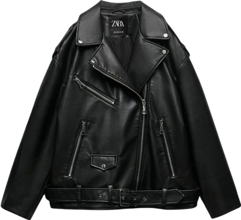 leather jacket Zara