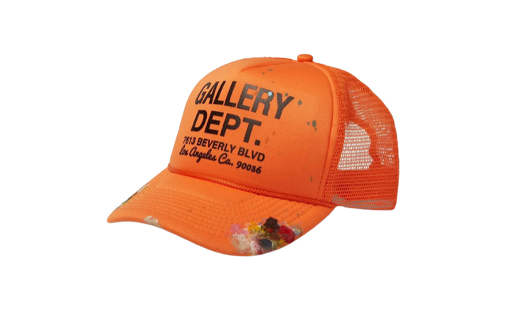 orange gallery hat